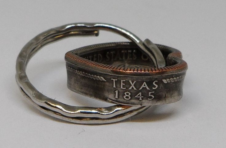 Coin Ring Heart Keychain (W/ Year) 1965-2023